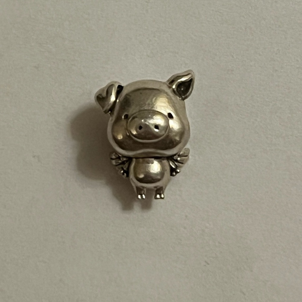 Pandora Pig Charm - Picture 2 of 5
